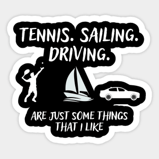 things that I like Sticker